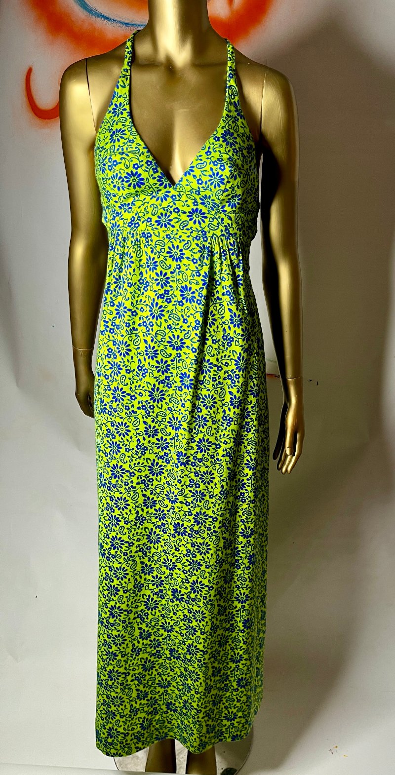 1960s Green & Mean Maxi Tropicana