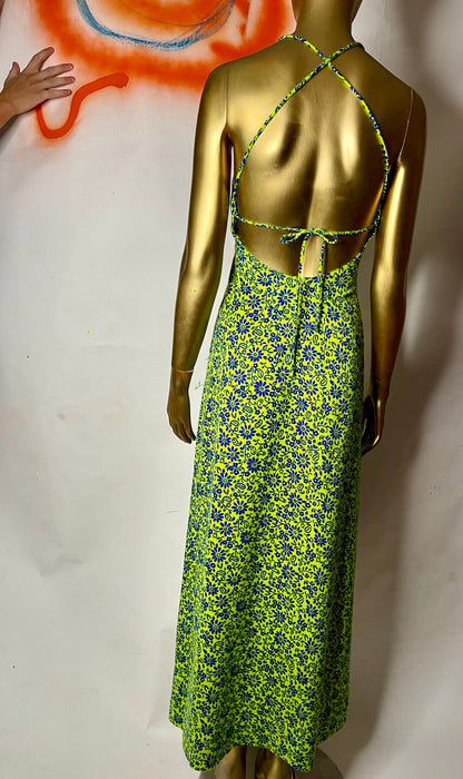 1960s Green & Mean Maxi Tropicana