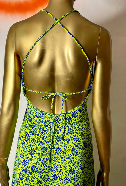 1960s Green & Mean Maxi Tropicana