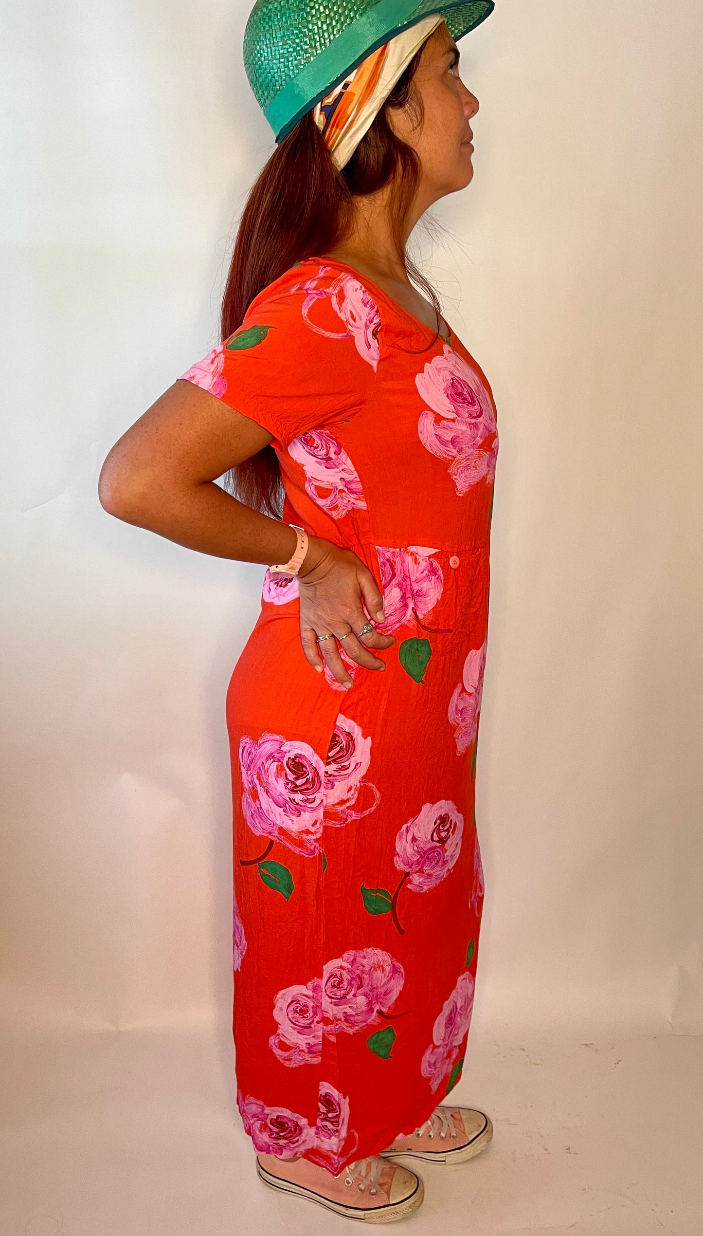 Jams World Cotton Rose Dress